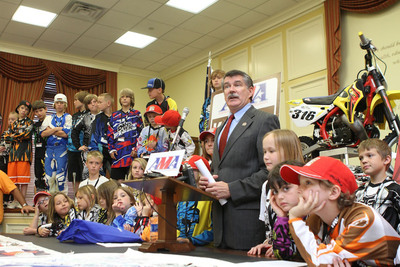 AMA Family Capitol Hill Climb Rally Urges Lawmakers to Support Kids' Off-Highway Riding