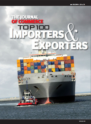 U.S. Export Volume Growth to Strongly Outpace Imports, According to The Journal of Commerce Report on Top 100 Importers and Exporters