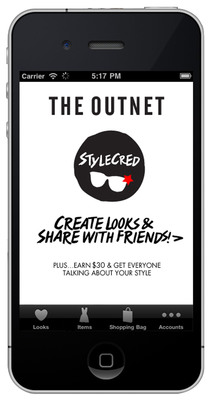 Style Looks and Earn Money With THE OUTNET.COM's 'StyleCred' App