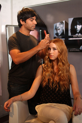 From the City to Hollywood: Whitney Port Spotted at the John Frieda® Destination: Style Salon Tour