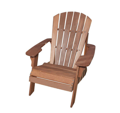 New Lifetime Simulated Wood Adirondack Chair Maintenance-Free