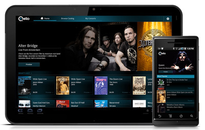 Qello Launches HD Concert Films App for All Android™ Smartphones and Honeycomb Tablets