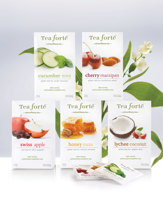 Tea Forte Launches Beautiful Cup.  Innovative Beauty Brews Create New Tea Category.