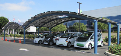 Mitsubishi Electric and Mitsubishi Motors Debut Solar-Powered Vehicle Charging Station