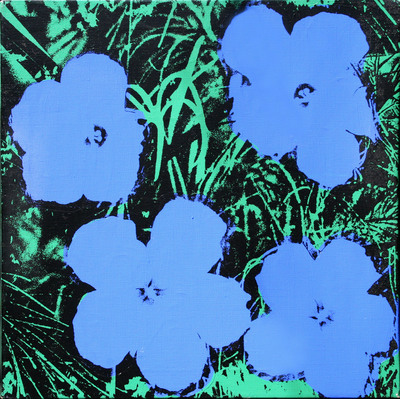 World Record on artnet Auctions: Andy Warhol Flowers Painting Sold for Over US$1.3 Million