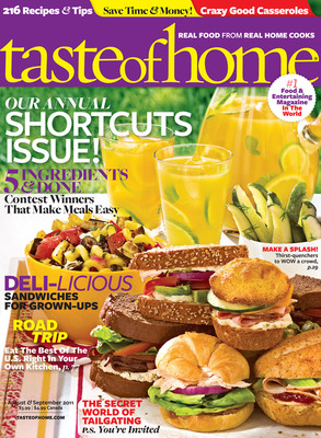 Get In (and Out of) The Kitchen This Summer with The Annual Taste of Home Shortcuts Issue