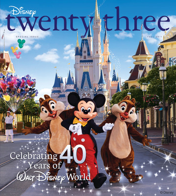 Disney twenty-three Magazine Fall Issue Hits Stands August 2
