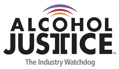 Alcohol Justice logo.