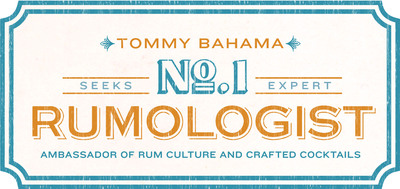 The Search Is On...Tommy Bahama Announces the $50,000 Nationwide Search to Discover the World's First Tommy Bahama Rumologist