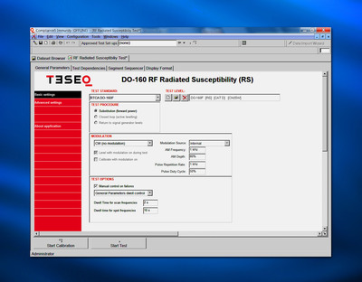 Teseq's Compliance 5 EMC Test Software Adds DO-160 Module for Aerospace Applications