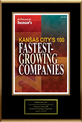 DataSource, Inc. Selected for "Kansas City's 100 Fastest-Growing Companies"