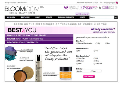 Introducing Bloom.com, the First Social Beauty Store