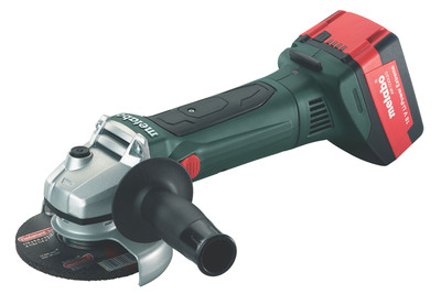 Metabo's First Cordless Angle Grinder Features Rotating Battery Pack