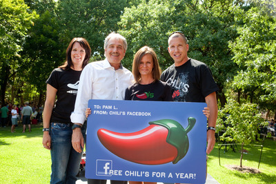 Chili's Celebrates 1,000,000 Facebook Fans With Party and Free Chili's for a Year for One Lucky Fan and Rewards Social Enthusiasts With Special Offer