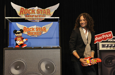 Constantine Maroulis Brings Down the House at D23 Expo with Rock Star Mickey from Fisher-Price® and Disney