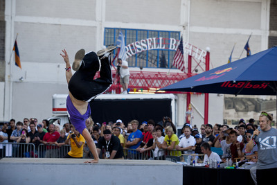 Red Bull Art of Motion Storms Detroit's Russell Industrial Center