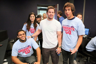 Taco Bell Foundation for Teens and Mark Wahlberg Open "Graduate to Go Studios" at Boys &amp; Girls Clubs