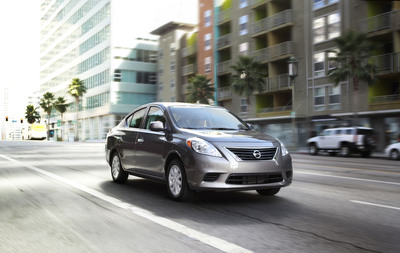 All-New 2012 Nissan Versa Debuts as Sub-Compact Segment Sales Leader in August