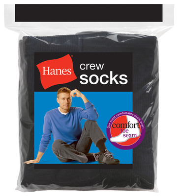 Hanes® Introduces Socks That Are Seam-ingly Perfect in Every Way