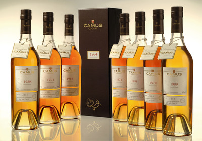 CAMUS Unveils Range of Limited Edition Vintage Cognacs