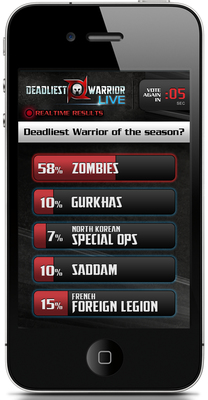 Loyalize to Debut Real-Time Fan Participation During LIVE Season Finale of "Deadliest Warrior" on Spike TV