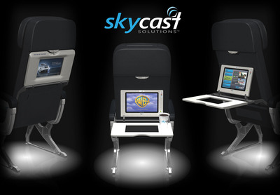 Skycast Solutions Launches First In-Tray Inflight Entertainment System for Airlines