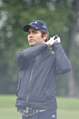 Entourage Star Adrian Grenier Hits the Links for Charity at the 2011 BMW Championship Pro-Am