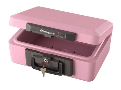 Sentry®Safe Pink Fire Chest Supports Breast Cancer Research