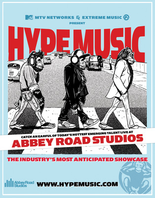 Hype Music Unveils A Red Hot Roster of Emerging Talent at Abbey Road the World's Most Famous Recording Studio