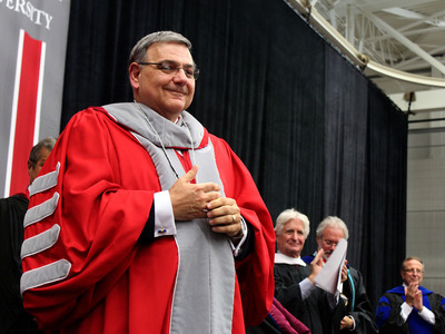 Dr. Petillo Inaugurated President at Sacred Heart University