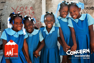 Join Concern Worldwide's Your Dollar Our Future Campaign to Build Schools, Train Teachers and Educate Out-of-School Children in Haiti