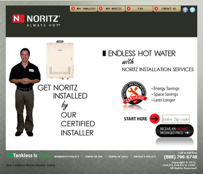 Dallas Tankless Water Heater Installation Now Just a Click Away