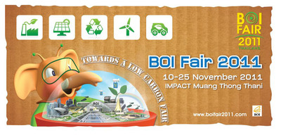 Thailand's Low Carbon Fair "BOI FAIR 2011"