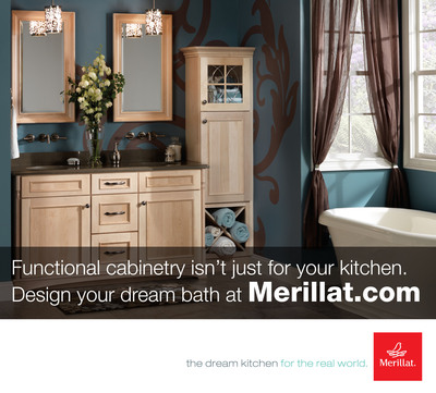 Merillat® Cabinetry Takes Function and Dream Design to the Bath