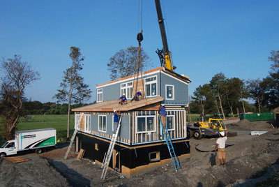 Blu Homes Unfolds Green Faculty Homes at Rhode Island's Portsmouth Abbey School