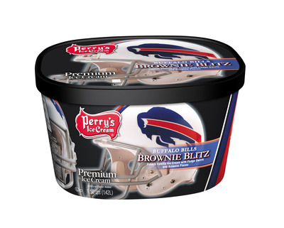 Perry's Ice Cream Introduces "New Look" For Buffalo Bills Commemorative Flavor and Offers Exclusive Fan Experience