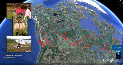 Pew's Boreal Forest Tour Showcased at Google Earth Canada Launch