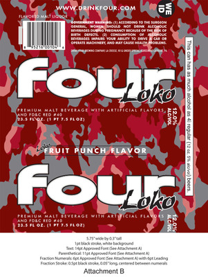 FTC Requires Packaging Changes for Fruit-Flavored Four Loko Malt Beverage