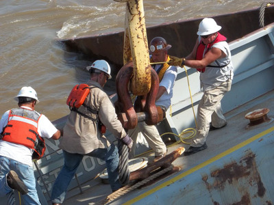 Inland Salvage Inc. Completes Salvage of Iron Ore Barge Sunk on Mississippi River During a Collision