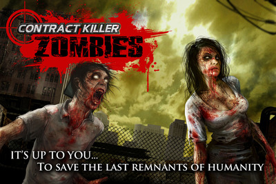 Fight Hordes of Gruesome, Brain Thirsty Zombies in Glu's Latest Action Shooter, Contract Killer: Zombies