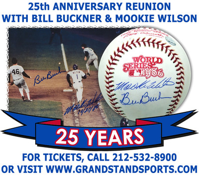 Baseball Legends Bill Buckner and Mookie Wilson Back Together Again