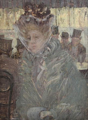Maurice Prendergast Paris Scene Oil Painting Unearthed at Clarke Auction