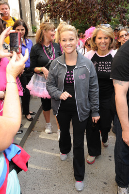 Reese Witherspoon Recognizes Breast Cancer Awareness Month in New York; Announces Avon Global Breast Cancer Scholars Program