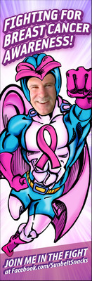 Sunbelt Granola Is Putting Out the Call for All Superheroes to Come to the Aid of The National Breast Cancer Foundation, or at Least All of the Pink Ones
