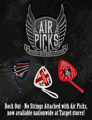 Consumers of All Ages 'Rock Out' With New Air Picks™ From Ohio Art