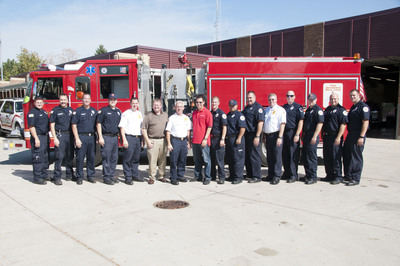 Steinhafels and Simmons ComforPedic Loft Surprise Vernon Hills Firefighters With Station Makeover
