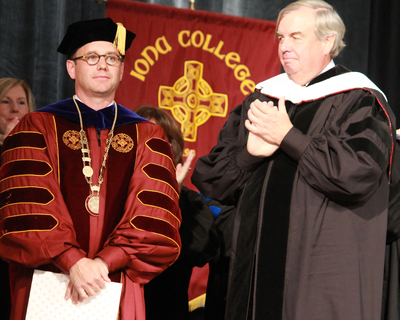 Dr. Joseph E. Nyre Inaugurated as Iona College's Eighth President