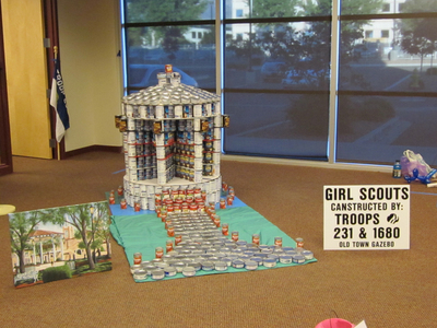 Canstruction - No Holiday for Hunger