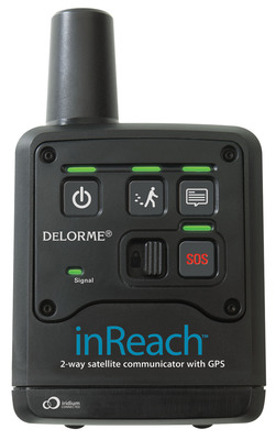 DeLorme inReach™ Two-Way Satellite Communicator Now Connects With iPhone®, iPad® and iPod® touch