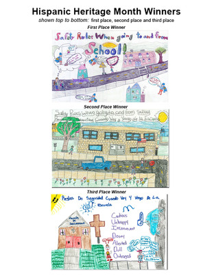 Fifth Graders From New York and Texas Win National Safety Poster Contest